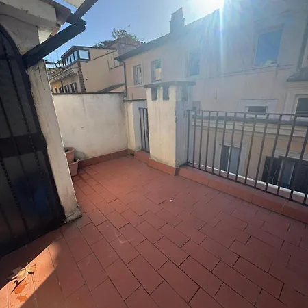 Piazza Venezia Attic Floor With Terrace